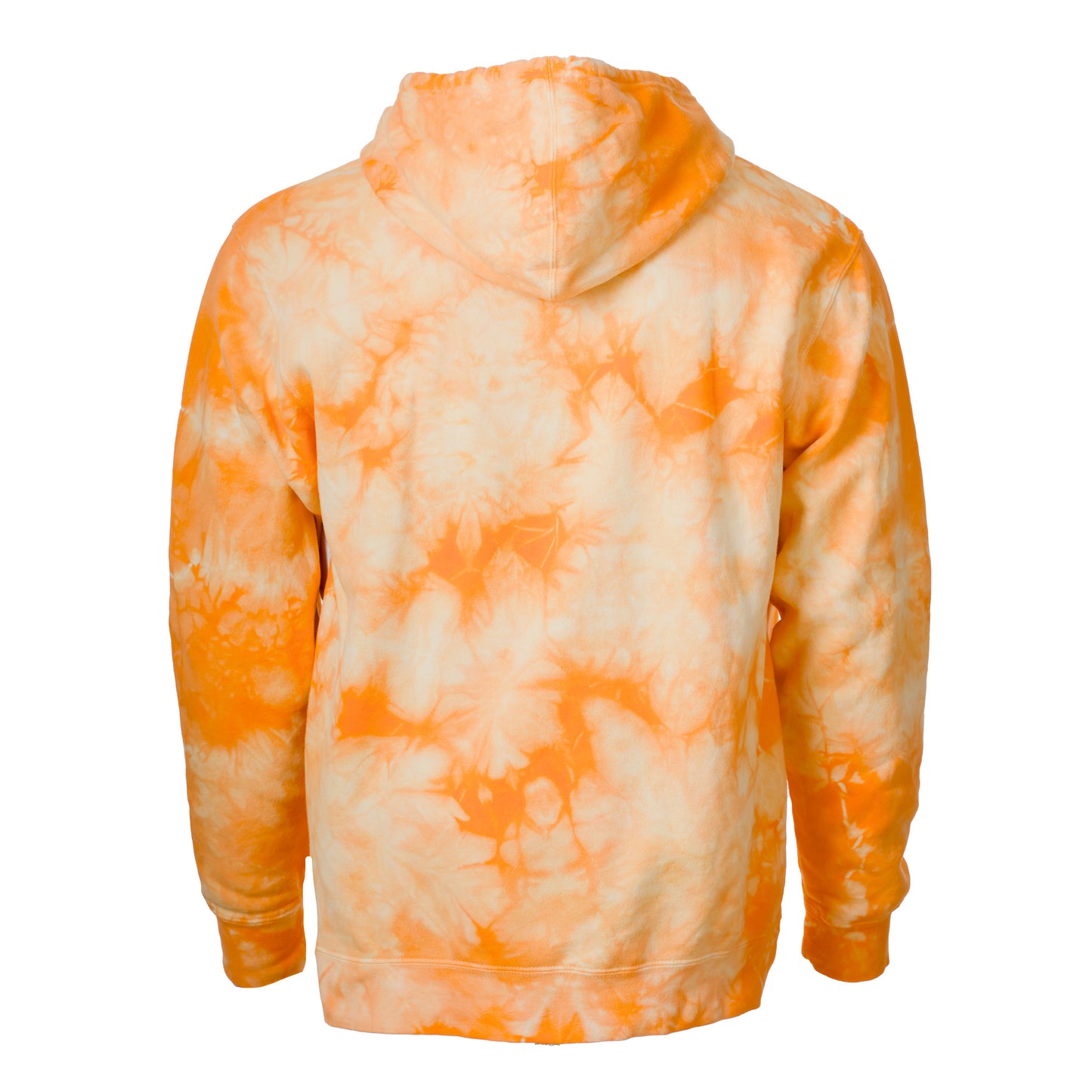 Vizzy Orange Tie Dye Hoodie